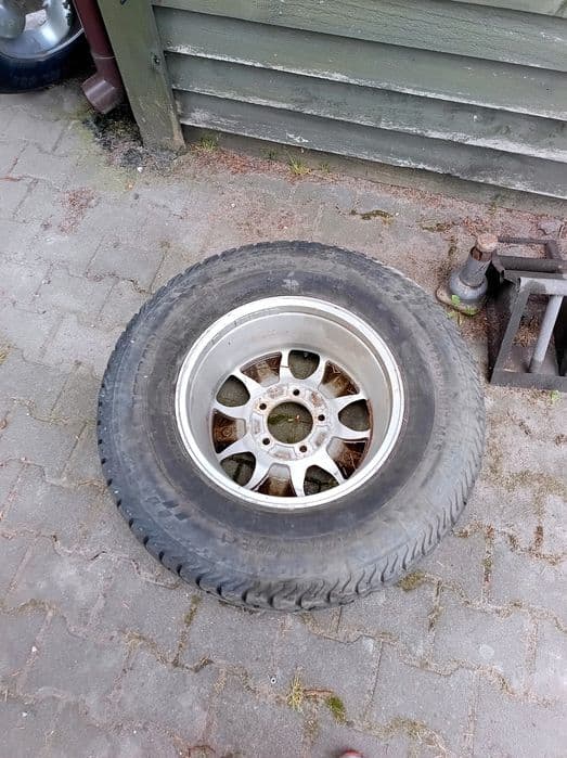Koło kmpl felga alu plus opona toyota land cruiser 100 5x150. 17 cali na zapas