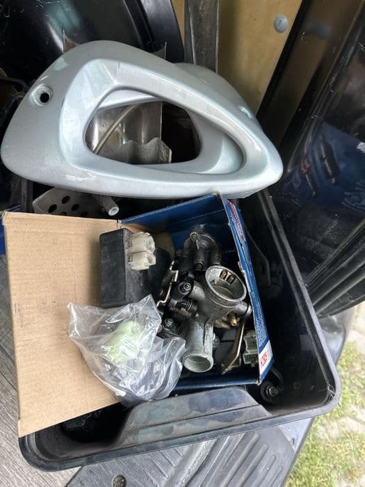 Hyosung RX 125  enduro cross . Raty , tranaport