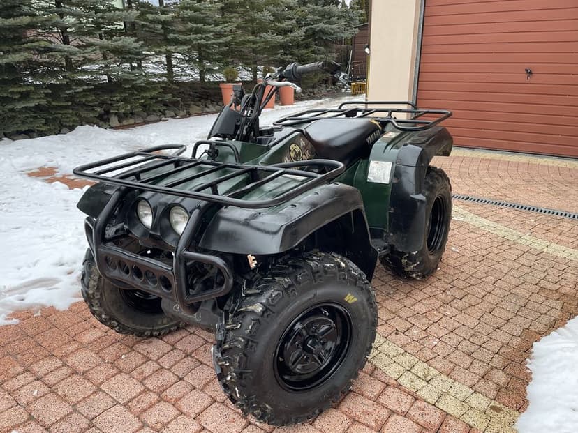 Yamaha kodiak 400 z napedami 4x4 rekutor maly przebieg super stan