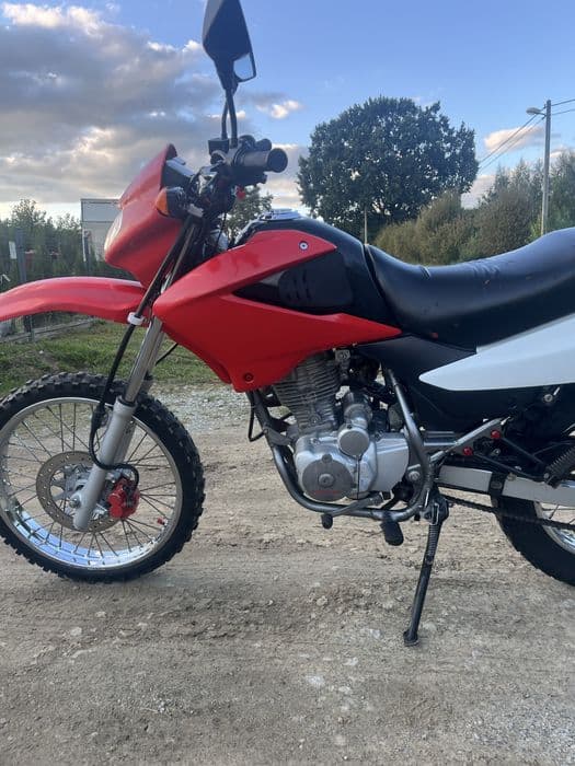 Honda xr 125/2003 r *nowy napęd* Kat A1, B