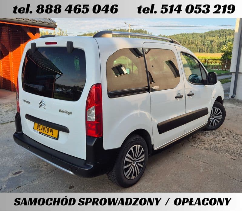 Citroen Berlingo 2 XTR • 2012r • oszczędny 1.6 HDI • KLIMA • z Niemiec
