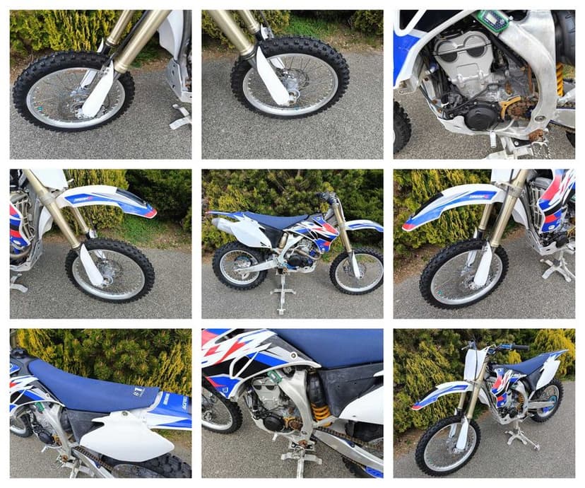 Yamaha YZ250F YZ-F YZF 250, 2008 r. GRIPPER, transport, raty na oświadczenie!