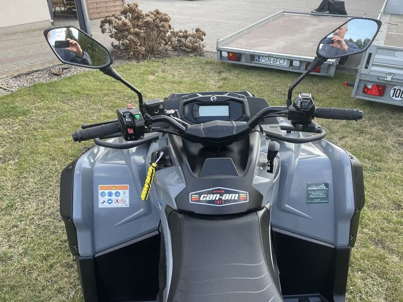 Can Am Outlander 450 DPS wspomaganie stan idealny!