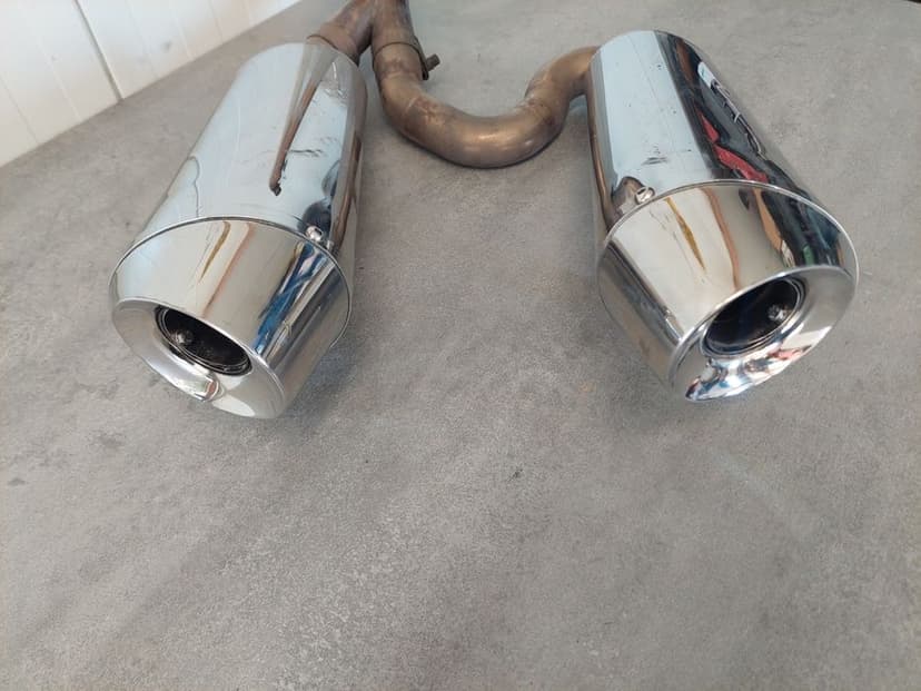 Honda vfr 800 vtec nakladka na fotel wydech tłumik sportowy DAM