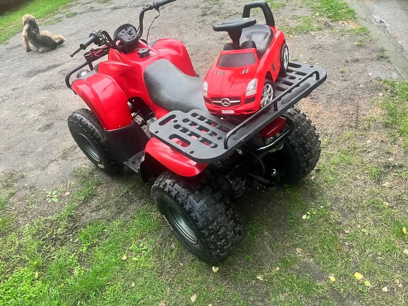 Duży Quad 250 manual ze wtecznym Największa Rama