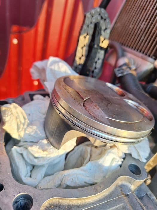 Kawasaki kxf 450 2 głowice 2 cylindry