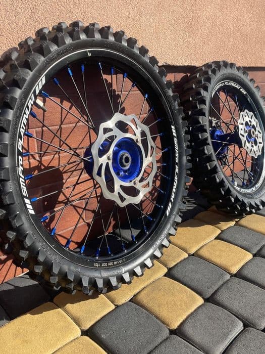 Koła felgi dla KTM 65 SX (DUŻE KOŁA)SM Pro Platinum + Opony 14/17