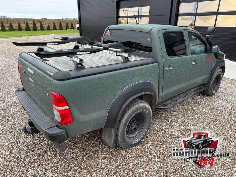 Pokrywa paki Aluminiowa Klapa Toyota Hilux 2005 Relingi Uchwyty rower