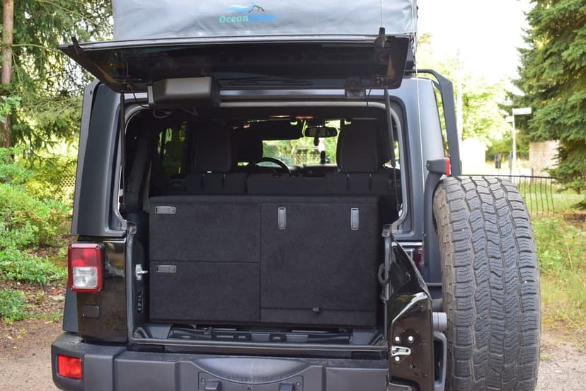 JEEP WRANGLER zabudowa wyprawowa