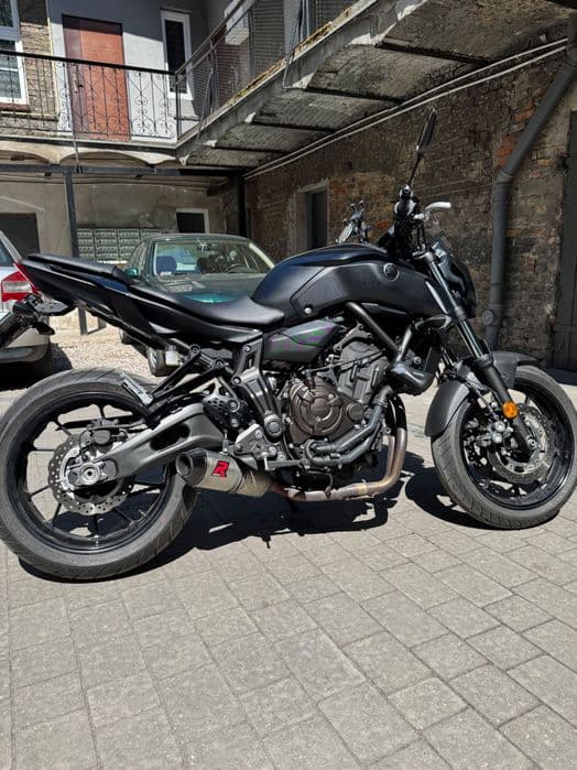 Yamaha MT 07 2019 rok na A2