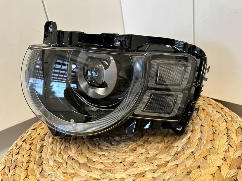 land rover defender ii l663 2020- lampa lewa full led kpl matrix nowa