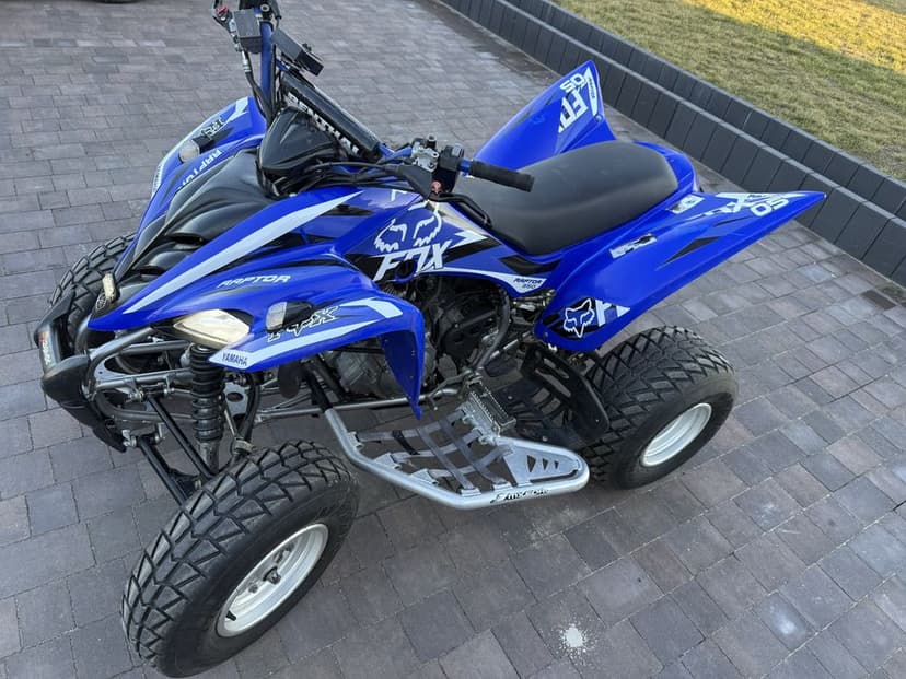 Yamaha raptor 350 , Homologacja 2012