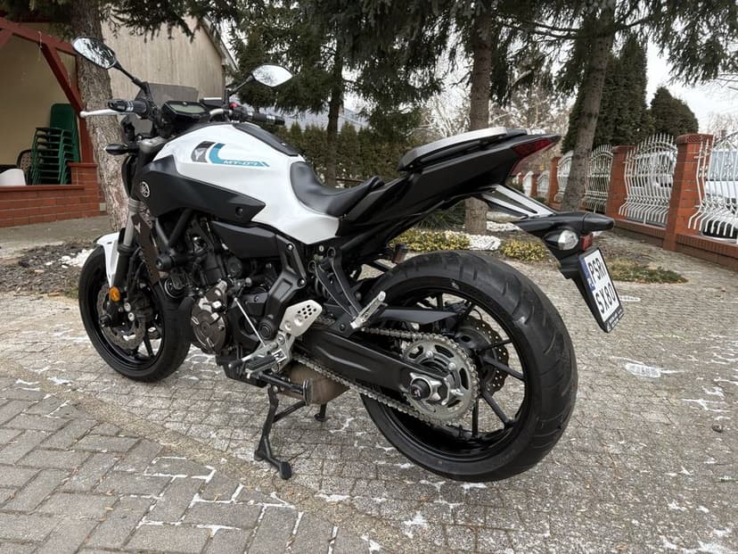 Yamaha MT 07 ABS 17tys km Bezwypadkowy Oryginał Transport Dodatki Pole