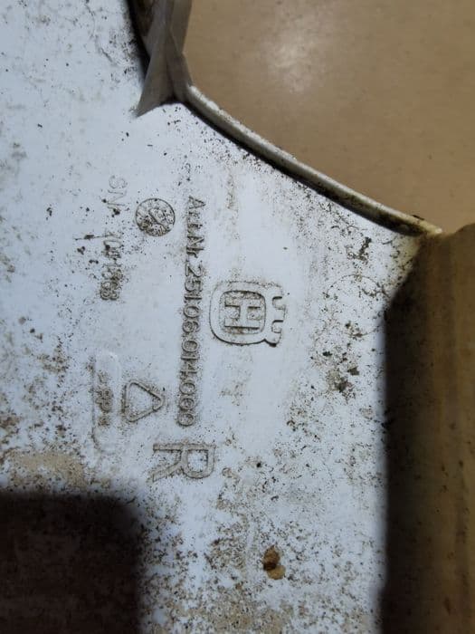Husqvarna te 150 osłona owiewka tył prawa wypełnienie panel
