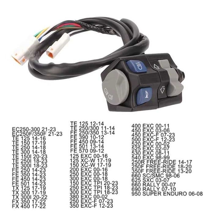 Przełącznik zespolony świateł migaczy KTM Husqvarna Gas Gas