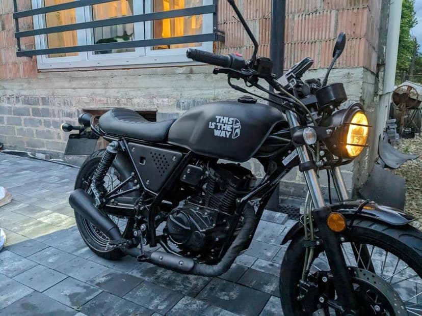 Romet SCMB 125cm 2020 r, 2810 km, CUSTOM, GRATISY,