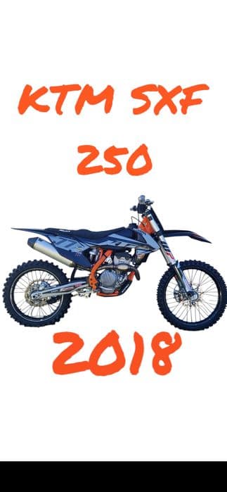 KTM sxf sx-f  250 z 2018r z Niemiec kompletny HGS ! FV 23% exc sx