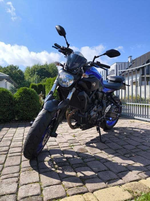 Sprzedam Yamahę MT 07 2017 przebieg ok 25000