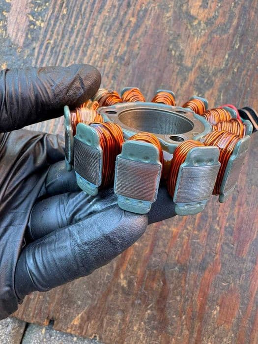 uzwojenie KTM SXF Husqvarna FC Gas Gas MCF 17-25 iskrownik stator stojan alternator