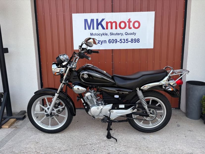 Yamaha YBR 125 Custom 13.000km - potwierdzone. Niemcy Transport Raty CBF125 CB125