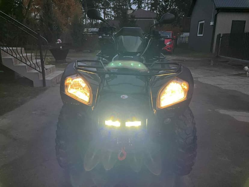 Kymco MXU 500 IRS – 2010r – 4x4, wyciągarka, halogeny, kufer, szyba, p