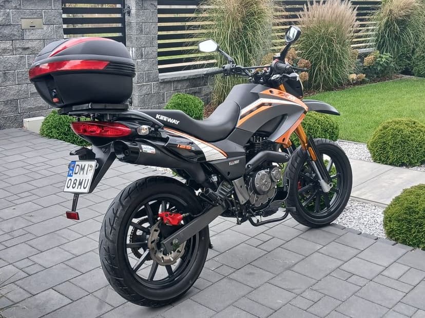 Supermoto Keeway TX 125 Adventure  jak KTM Duke. Super Stan
