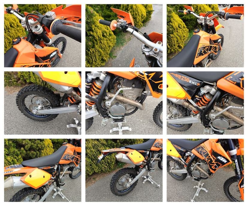 KTM EXC-F 250, 2007 r. DOKUMENTY, transport, raty na oświadczenie!