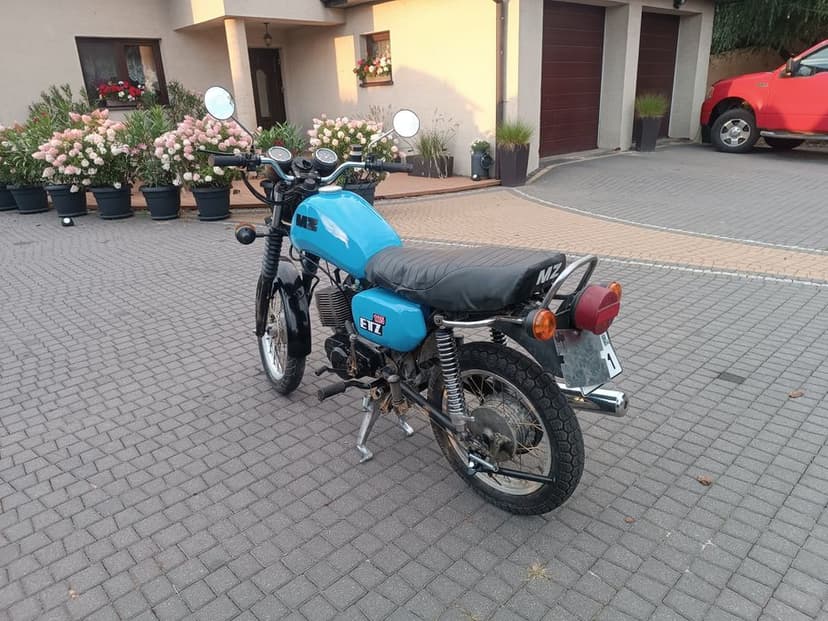 MZ Etz 125 zamiana zamienię motocykl quad cross prl auto bus