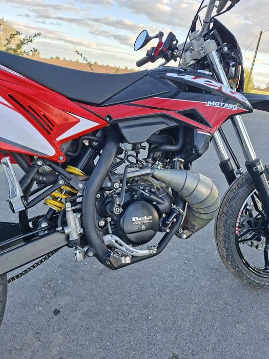 Beta RR 50 Motard Sport 2019 –kat AM zadbana, Leo Vince, oryginał