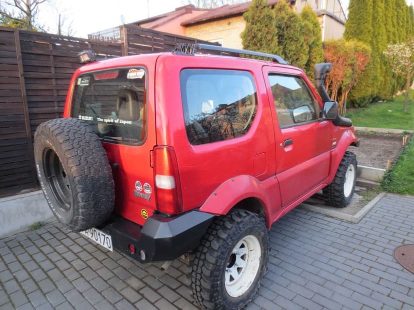 Suzuki Jimny 1.3 benzyna gaz 2004 rok