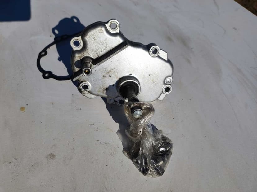 Yamaha FZ6 (2004–2009) Mechanizm zmiany biegów pokrywa z wałkiem