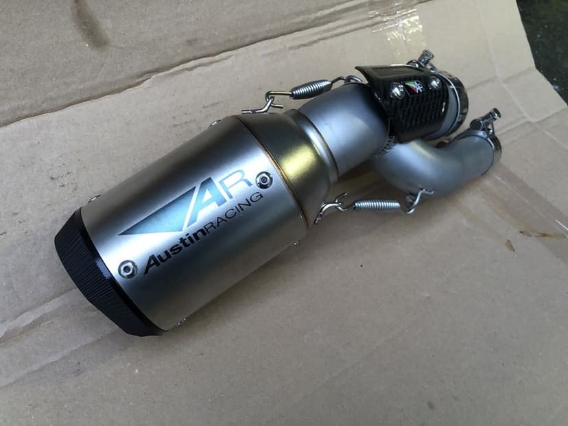 Bmw S1000rr S1000r Austin Racing Wydech Sportowy Tłumik Carbon 17 - 20