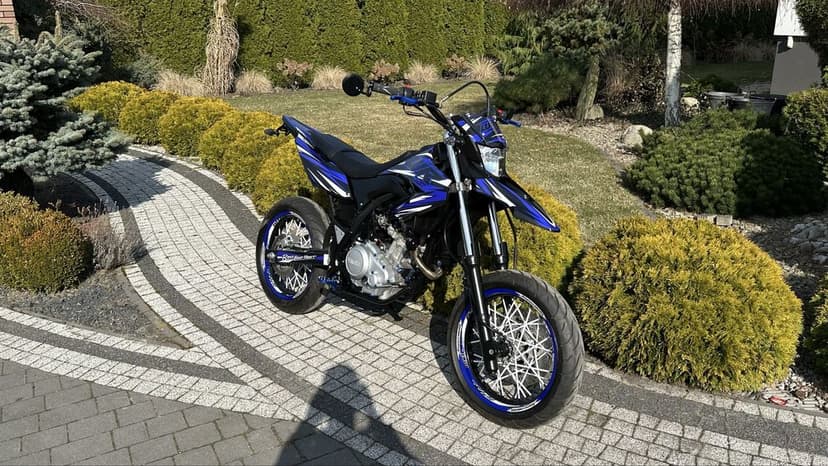 Yamaha WR 125X w idealnym stanie, wydech Giannelli, nowe opony Pirelli