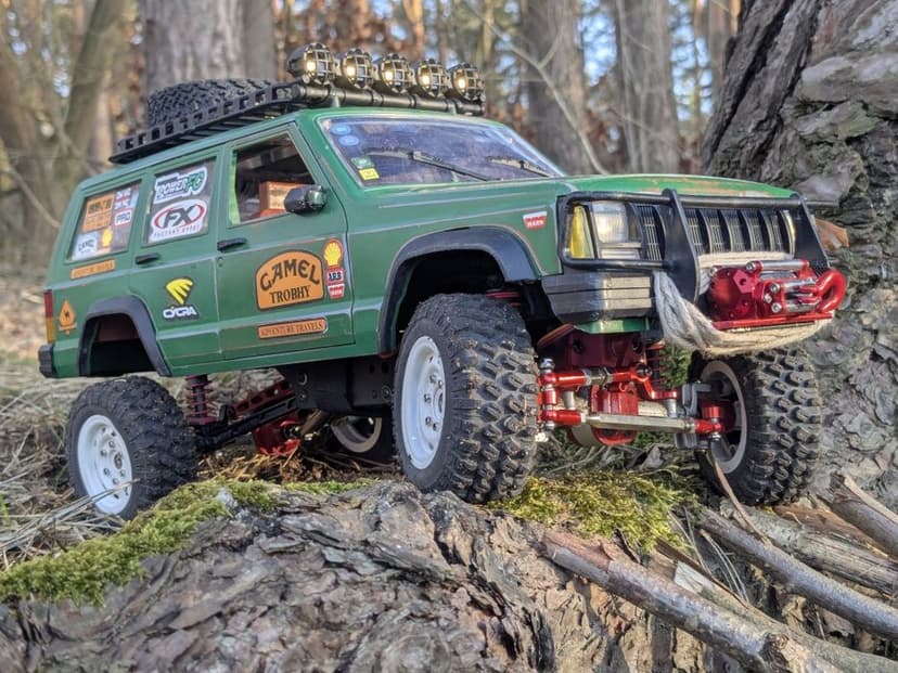 Jeep Cherokee 4x4 zdalnie sterowany trial crawler RC