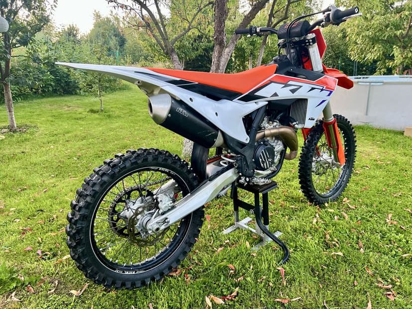 Ktm 450 sxf Zmieniane mapy kontrola trakcji