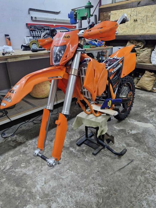 KTM EXC 125 2t , KAT A , KAT B. Po odbudowie.