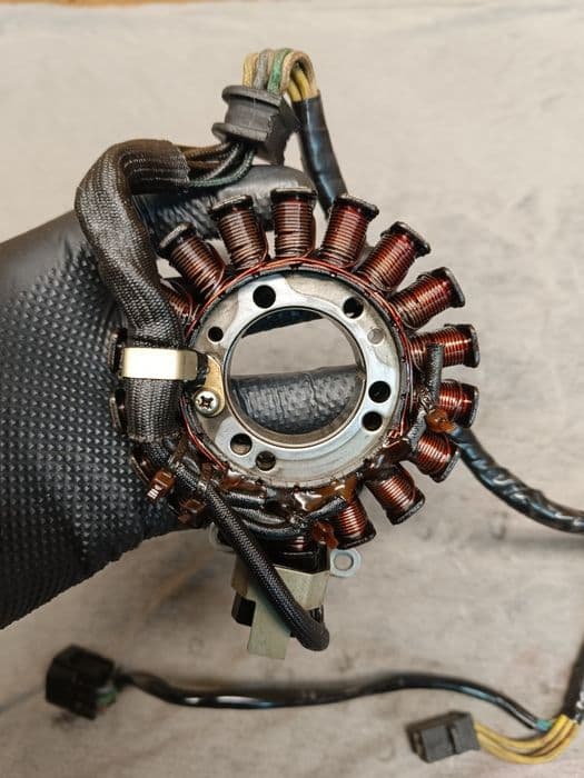 Zapłon stator stojan impulsator części Suzuki DRZ DR-Z 400 E S SM LTZ