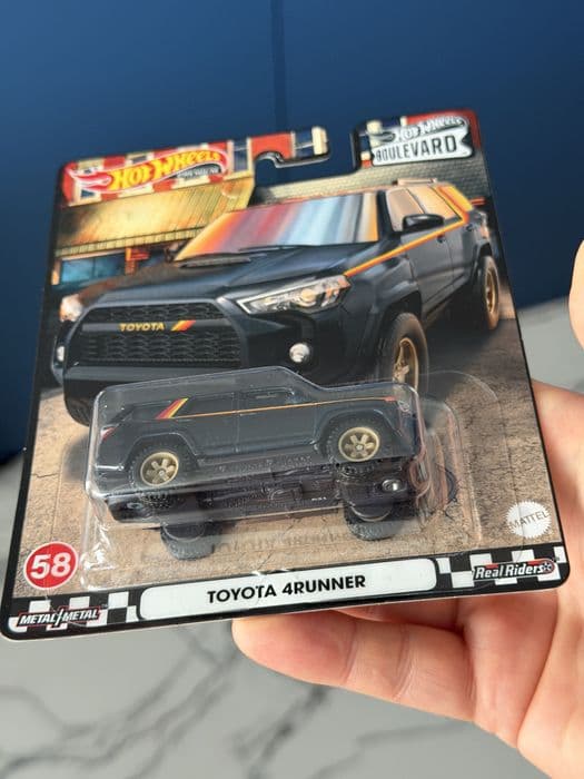 Hot Wheels Premium Toyota 4Runner TRD Boulevard 58 black
