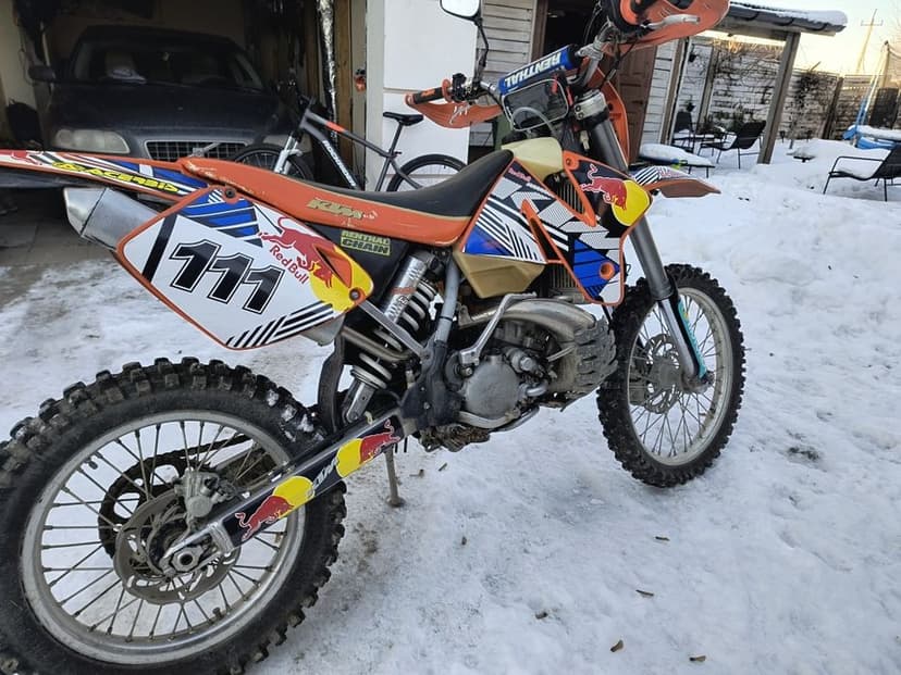 KTM exc 200 cm³  Zarejestrowany