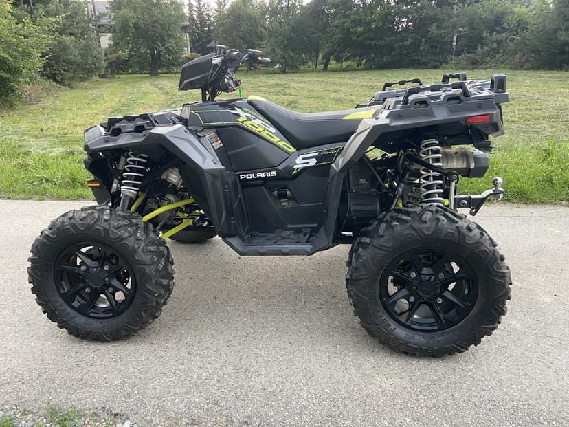 Wahacze zwrotnica plastiki półoś lewa prawa dyfer most Wariator skrzynia amortyzator plastiki owiewki Polaris sportsman 1000S koła felgi lampa