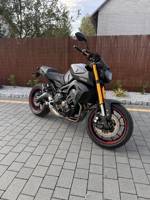 Yamaha MT 09 2016 ABS TCS ksiazka serwisowa