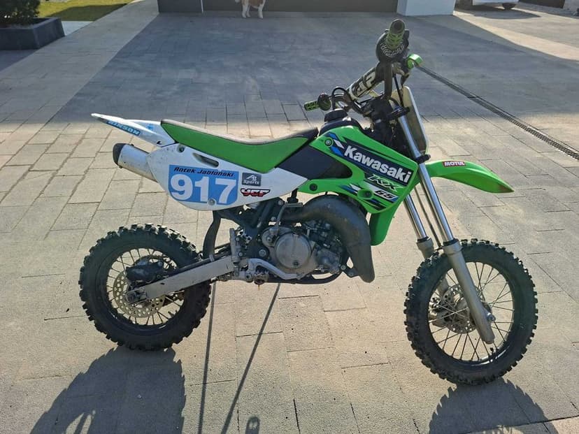 Kawasaki KX65, Stan perfekcyjny 2013R, licznik mth, Pomorskie