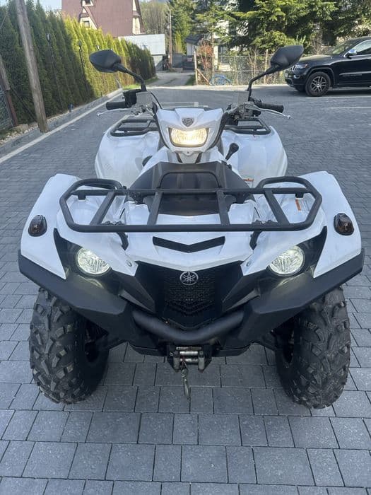 Yamaha Grizzly 700 z 2017 super stan +pług i kufer