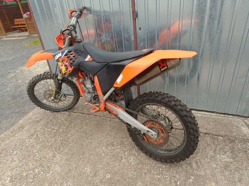 KTM SXF 250 uszkodzony