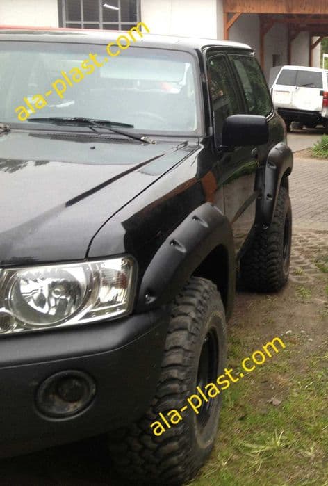 Nissan Patrol GU4 Y61 - 3 drzwi - poszerzenia nadkoli - błotników