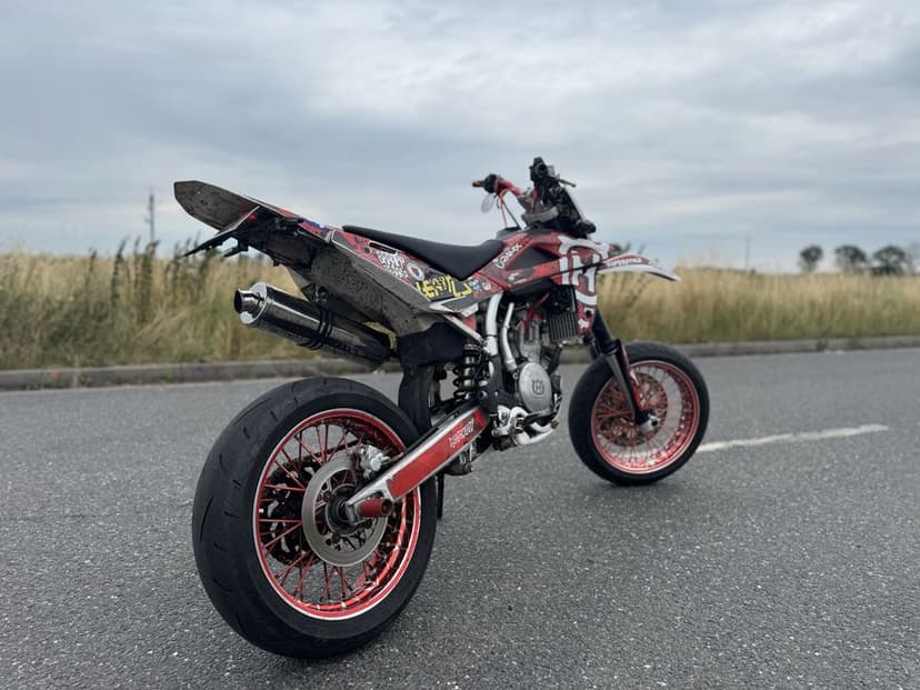 Husqvarna te450 A2 supermoto Zamiana