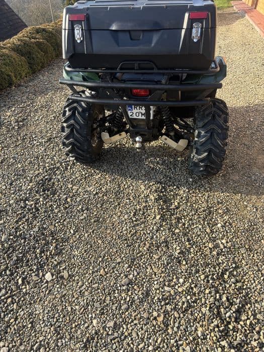 Yamaha Grizzly 700, zarejestrowany 2 osoby.