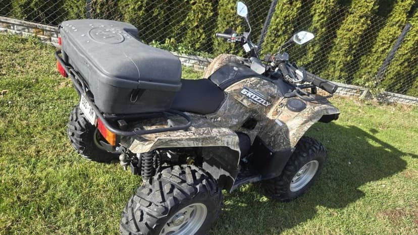 Quad Yamaha Grizzly 700 Camo ATV Mocno doinwestowany 4x4 EPS DIFF-LOCK