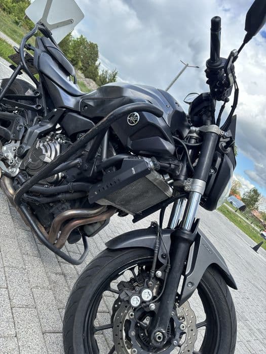 Yamaha MT 07 pełna moc