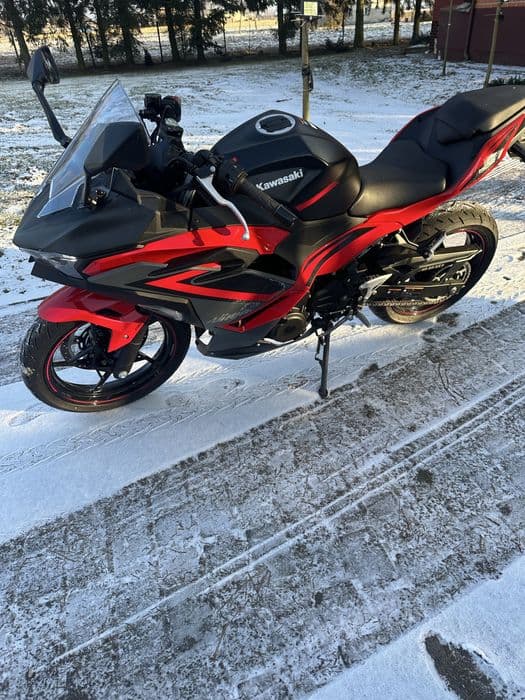 Kawasaki ninja 500se na A2, 2025rok 550 km przebiegu